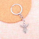 prom accessories Aveuri Graduation gifts New Arrival guardian angel Charm Pendant Keychain Key Ring Chain Accessories Jewelry Making For Gifts