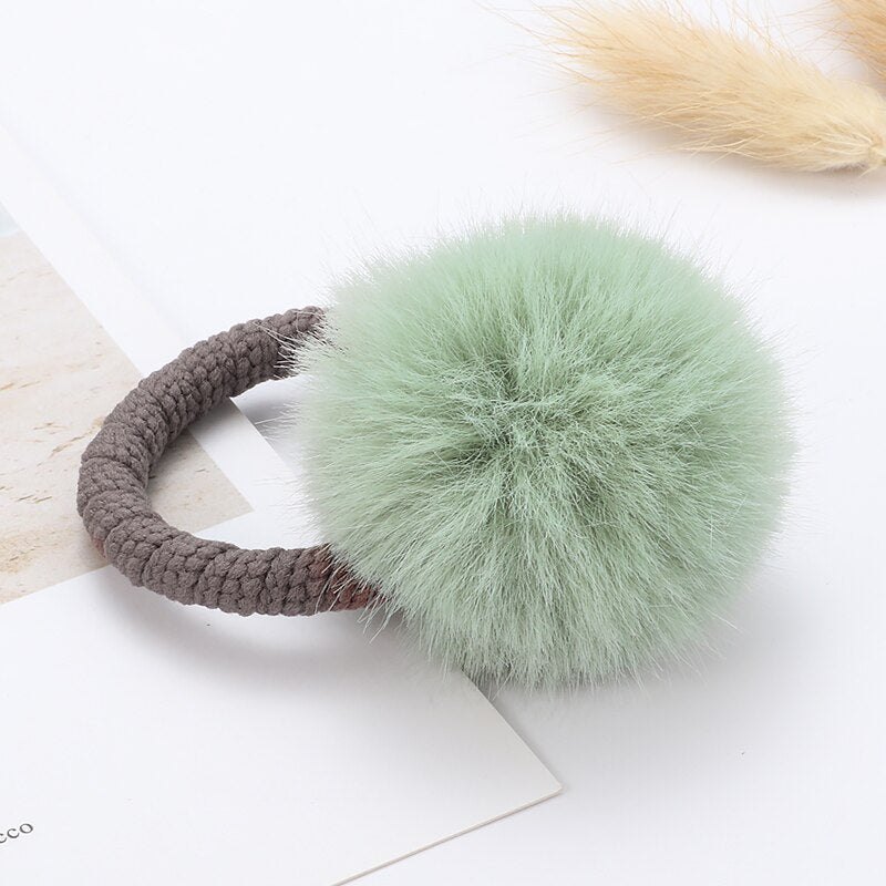 Back to school 2024 AVEURI Cute Imitation Water Ball Hair Ring Female Rubber Band Elastic Hair Bands Korean Headwear Children Hair Accessories Ornaments