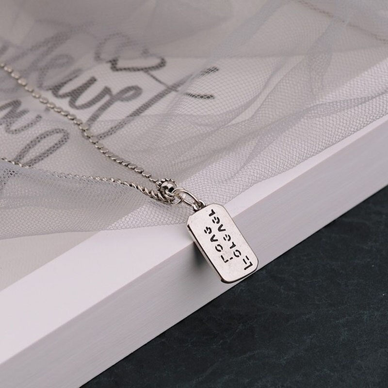 Aveuri Alloy Necklace for Women New Trend Punk Vintage Couples Creative Two Ways to Wear Splicing Chain Jewelry