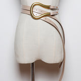 Aveuri Designer Belts For Women High Quality Genuine Leather Belt Luxury Brand Fashion Waist Ceinture Femme Knot Riem Dress Cummerbunds
