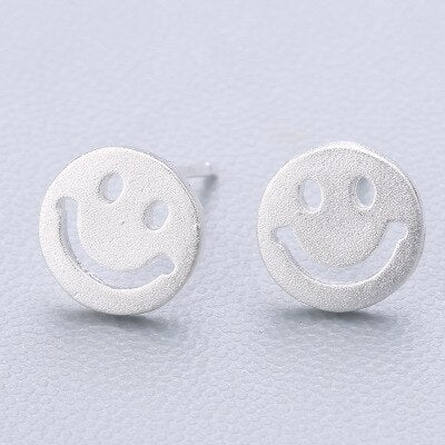 Christmas Gift Prevent Allergy Cat Star Stud Earrings For Women Kids pendientes oorbellen