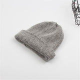 Christmas Gift Beanie Hat for Women Winter Hat Knitted Rabbit Fur Skullies Hat Warm Bonnet Cap Female Hats for Girl hat