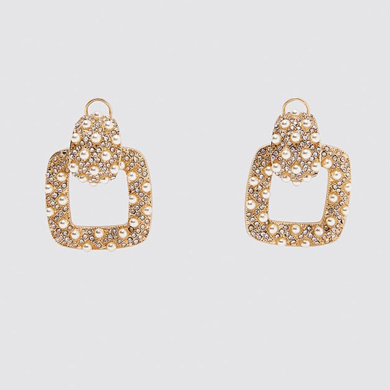 AVEURI  Elegant Earrings For Women Fashion Wedding Party Gifts Drop Earrings Accessories Statement Jewelry