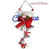 Christmas Gift Christmas Bell Xmas Tree Pendant Santa Claus Bell Naviidad Gift Oranments Merry Christmas Decor For Home 2021 Happy New Year