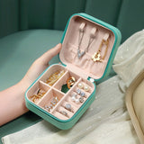 Christmas Gift Jewelry Bag Small Ring Earrings Jewelry Box Jewelry Storage Box Portable Jewelry Box Trave