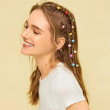 Aveuri 1.2cm 20 pcs/pack Hair Claw Clips for Women Girl Plastic Mini Claws Hairclip Hair Braids Maker Beads Headwear AM4030