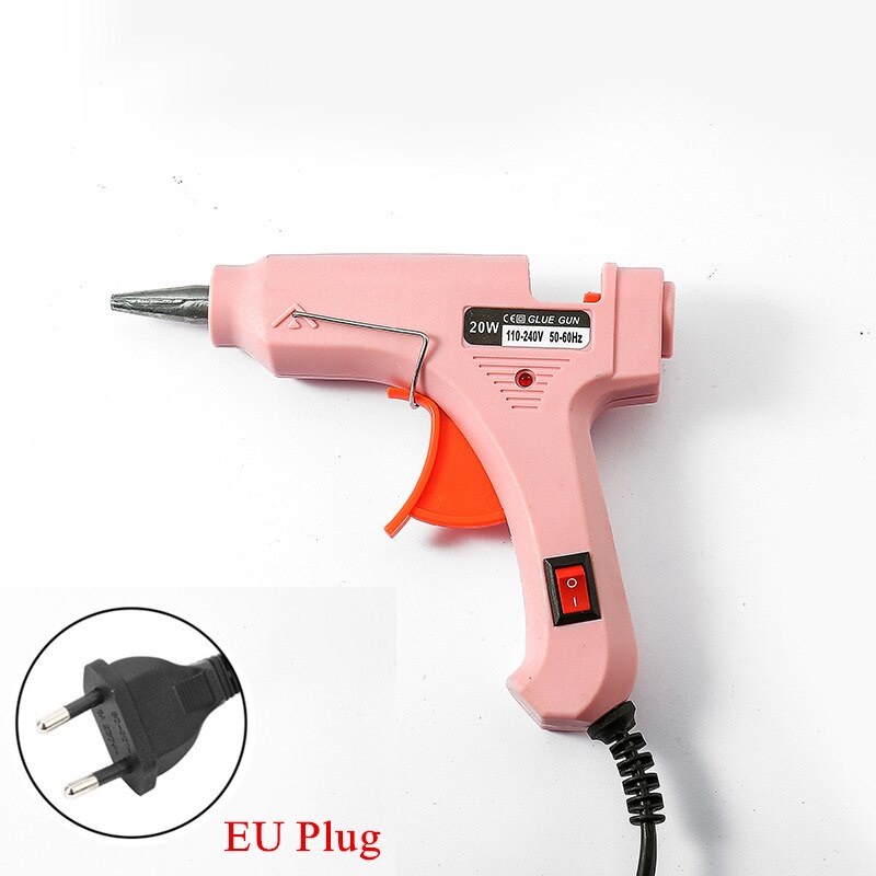 Aveuri 20W Professional High Temp Hot Melt Glue Gun Graft Repair Heat Pneumatic DIY Tools Glue For 7 mm Glue Stick resin tools