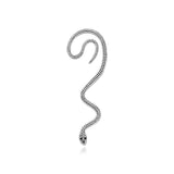 Aveuri 2023 Exaggerate Snake Clip Earrings Ear Hook For Women Punk Ear Cuffs Non Pierced Climb Earrings Fake Piercing Party Fashion Jewelry