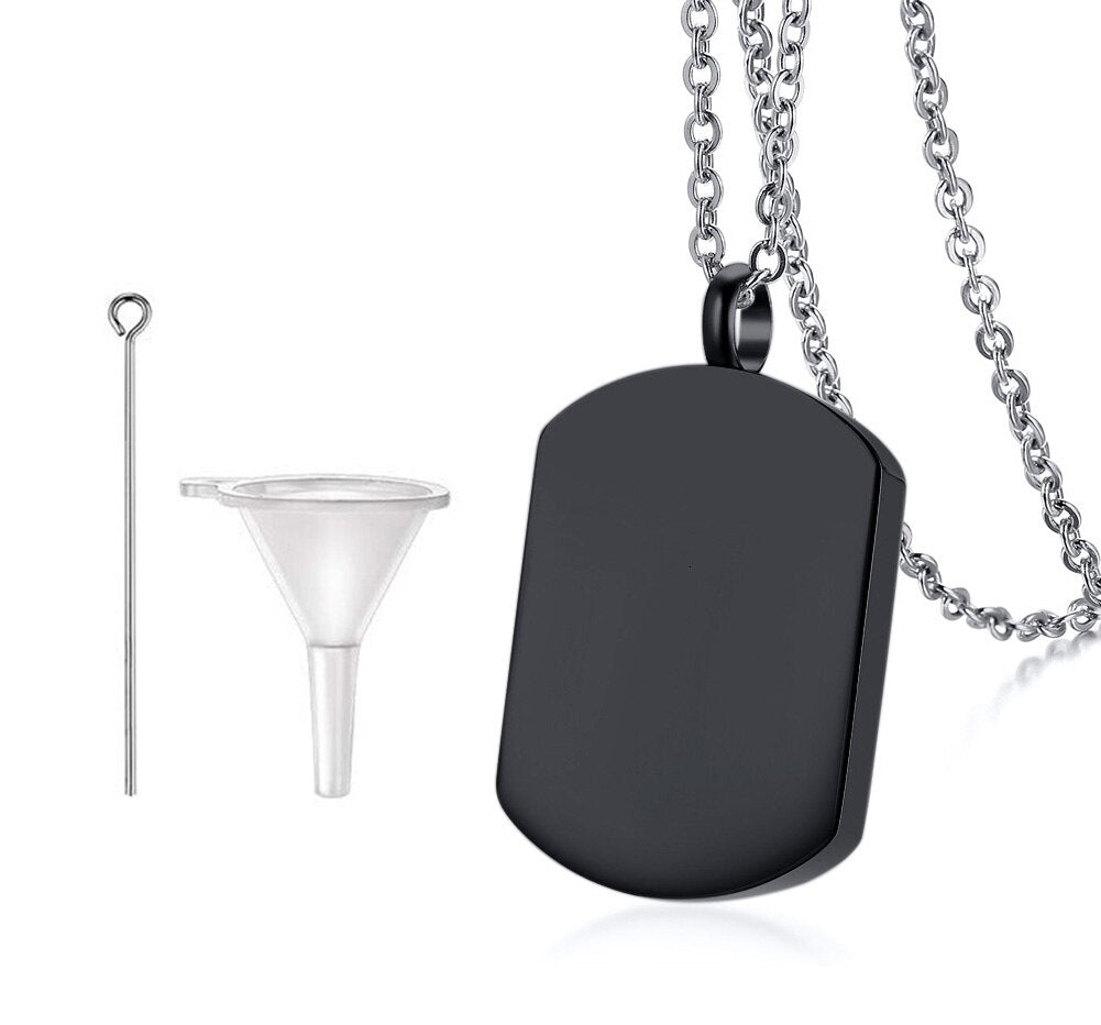 Openable Glass Vial Necklace Women Pendant Memorial Ash Bottle Cremation Pet Urn Jewelry