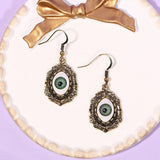 Aveuri  Women Punk Vintage 3D Eye Dangle Earrings Goth Hanging Drop Pendant Retro Earrings Jewelry Party Accessories Gift