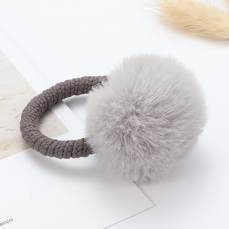 Back to school 2024 AVEURI Cute Imitation Water Ball Hair Ring Female Rubber Band Elastic Hair Bands Korean Headwear Children Hair Accessories Ornaments