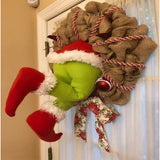 Christmas Gift Christmas Thief Wreath Xmas Door Garlands Oranments Noel Gifts Merry Christmas Decor For Home 2021 Kids Naviidad Supplies