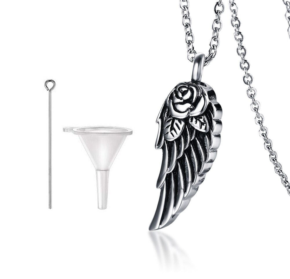 Openable Glass Vial Necklace Women Pendant Memorial Ash Bottle Cremation Pet Urn Jewelry