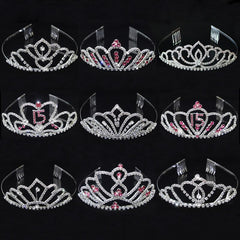 Graduation gift  New Wedding Crown Princess Tiaras Rhinestones Hair Jewelry Bridal Hair Accessories For Women Girl Crystal Fashion Party Gift