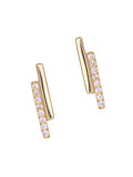 Christmas Gift Zircon Stud Earrings For Women Fashion Jewelry Brincos pendientes eh716