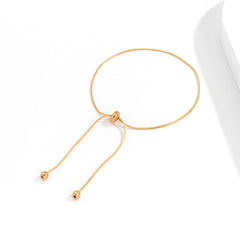 Aveuri Adjustable Chain Anklet Bracelet for Women Vintage Fashion Simple Thin Chain Anklet Female Foot Beach Jewelry 2023 Gift