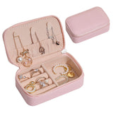Christmas Gift Super Portable Jewelry Box Jewelry Bag Flannel Ring Earring Earring Box Jewelry Travel Storage Box