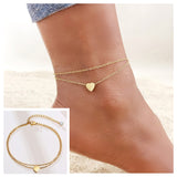 Snake Chain Anklet for Women Girls Adjustable Summer Beach Chain Ankle Mother's Day Gifts Stainless Steel Not Allergic