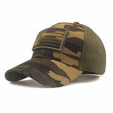 Christmas Gift New Spring Summer Unisex Camouflage Baseball Caps For Men USA Flag Cap Mesh Casual Casquette Snapback Hat Bone