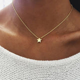 Vintage Multilayer Pendant Butterfly Necklace for Women Butterflies Moon Star Charm Choker Necklaces Boho Fashion  Jewelry Gift