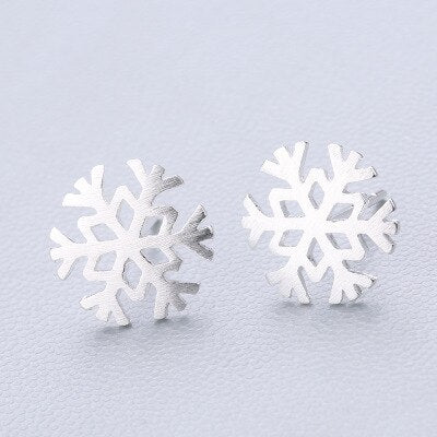 Christmas Gift Prevent Allergy Cat Star Stud Earrings For Women Kids pendientes oorbellen