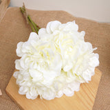 Aveuri 5pcs Beautiful Artificial Peony Flowers High Quality White Bouquet Wedding Home Table Decor Fake Flowers Christmas Arrangement