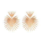 Christmas Gift Hot Sell New Geoemtric Irregular Drop Earrings Personality Exaggerated Gold Silver Color Metal Party Earrings For Women 2023