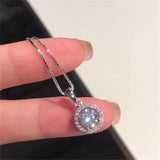 Christmas GiftJewelry Sets For Women Necklaces Pendants Stud Earrings Cubic Zirconia Bridal Wedding Engagement Accessory CCAS229
