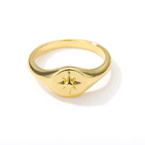 Vintage Eye Evil Rings For Women Stainless Steel Gold Devil Eye Ring Finger Adjustable Jewelry Gift Bijoux Femme Anillos Bague