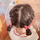 Back to school 2023 AVEURI Cute Baby Bow Hair Clip Girls Small Hairpin Hair Accessories Cartoon Hair Band Headdress Kids Side Clip Bowknot Hairpins Gift