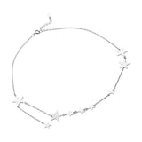 Christmas Gift Tassel Star Charm Pendant Choker Necklace Fine Jewelry For Women Jewelry dz661