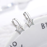 Christmas Gift Fashion Jewelry Star Stud Earring for Women Wedding Party Accessories Brincos pendientes eh1085