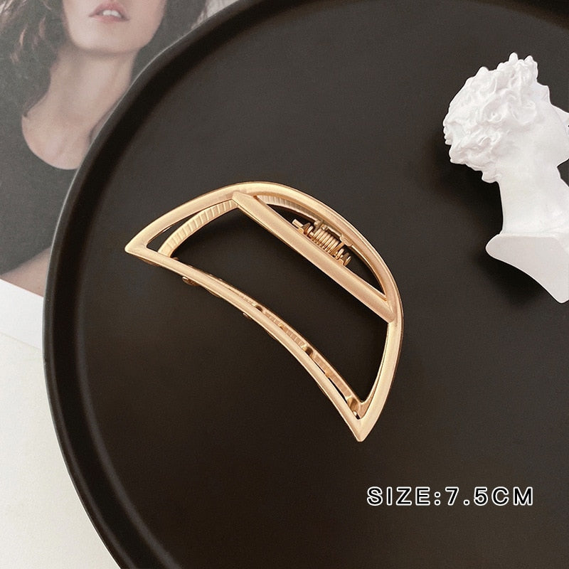 Fashion Women Hair Clips Bath Crab Korean Unique Design Hairpins Barrette Headwear for Girls Fashion Hair Accessories Gift