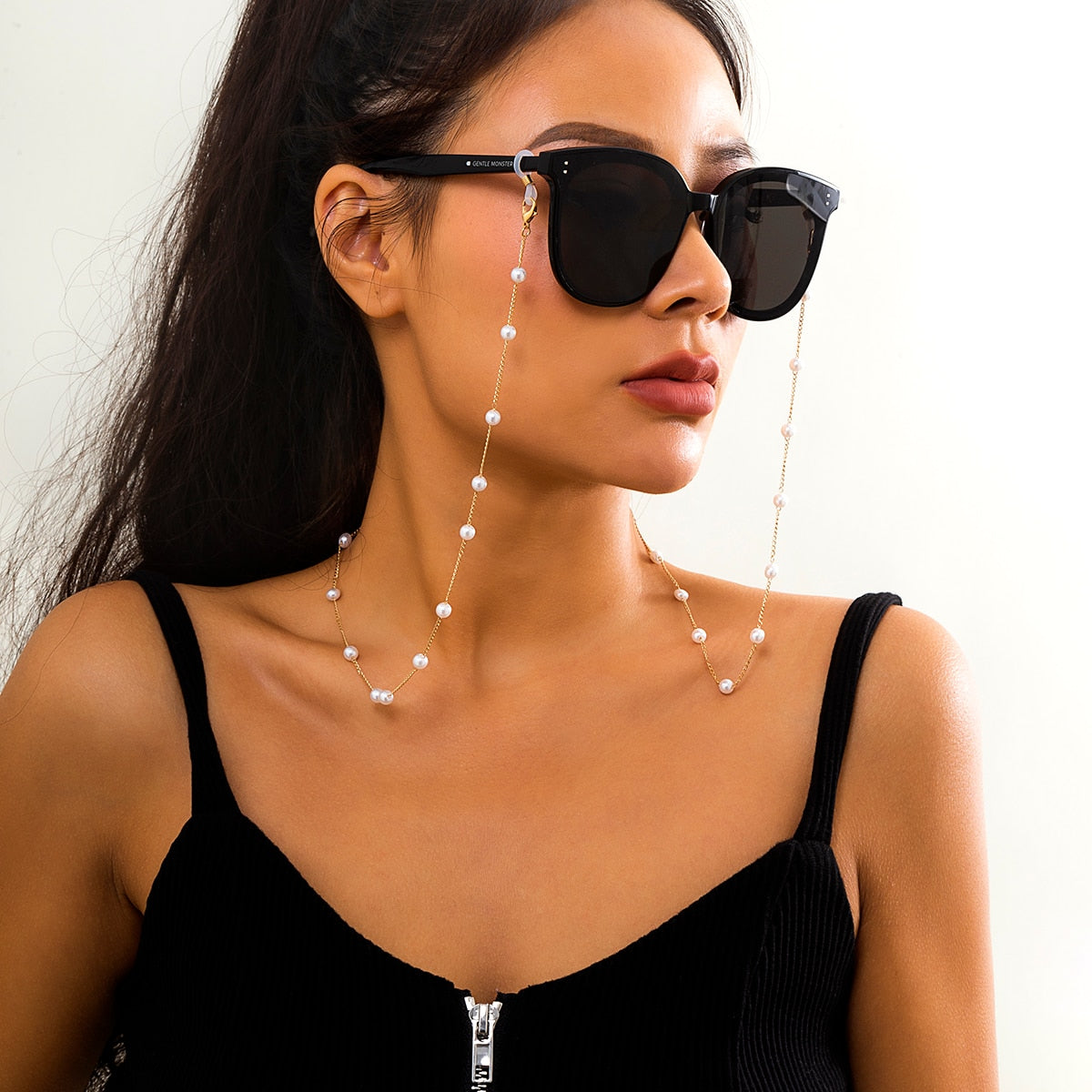 Aveuri  Minimalism Acrylic Seed Beaded Mask Glasses Chain For Women Sunglasses Holder Necklace Eyewear Retainer Accessories New