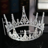 Christmas Gift Tiaras and Crowns Hairband Headband Wedding Hair Accessories for Women Jewelry Bride Party Baroque Style Headdress Gift xy427