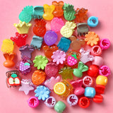 Back to school 2023 AVEURI 15/40Pcs Small Catch Hairpins Flower Mickey Hair Clips Hair Accessories Girls Candy Color Sweet Cute Hairpin Kids Headwear Gift