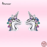 AVEURI 2023 New Fashion Happy Horse Stud Earrings Women Summer Creative Pop alloy Animal Jewelry Present GAE496