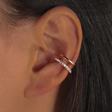 Aveuri 2023 3Pcs/Set Clips Earring for Women Unisex Minimalist Fashion Cartilage Hoop Earrings Sets Ear Cuff fake piercing Clip on Earring