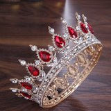 Christmas Gift Tiaras and Crowns Hairbands Engagement Wedding Hair Accessories for Women Vintage Crown Jewelry Luxury Party Headdress YQ20