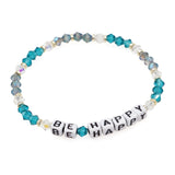 Aveuri - Women's Style Letter Rhombus Crystal Beads Handmade Bracelets