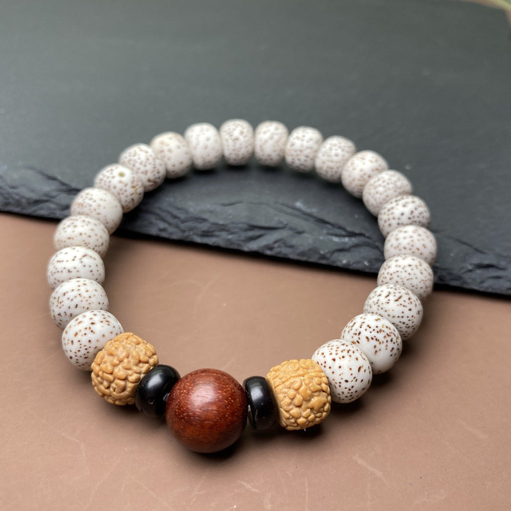 Aveuri - Women's & Men's & Bodhi Single Circle Hainan Personality Artistic Buddha Beads Gifts Bracelets