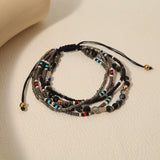 Aveuri - Women's Style Bead Handmade Braided Holiday Versatility For Traveling Ethnic Bracelets