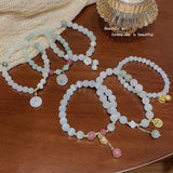 Aveuri - Women's Fashion Creative Natural Stone Crystal Pearl Bracelets