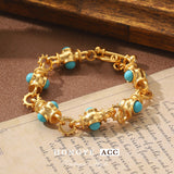 Aveuri - Female Style French Court Turquoise High-grade Bracelets