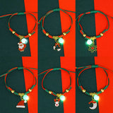 Aveuri - Christmas Woven Female Popular Santa Claus Bracelets