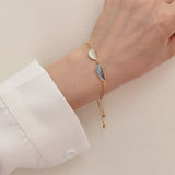 Bracelet female original design fresh gentle wind strings Korean light luxury advanced network red temperatures