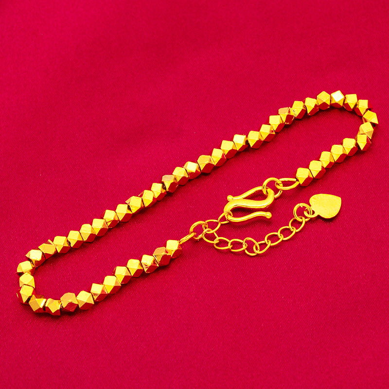 Aveuri - Women's Fashion Petty Gold Two Vietnam Placer Bracelets