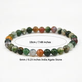 Aveuri - Agate Stone Beaded Male And Female Personality Twin Style Bracelets