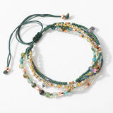Aveuri - Women's Style Bead Handmade Braided Holiday Versatility For Traveling Ethnic Bracelets
