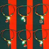 Aveuri - Christmas Woven Female Popular Santa Claus Bracelets